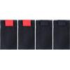 MHADBKH 4Pcs Bobina di Pesca Cintura Mulinello Da Pesca Elastico Protezioni Ruota di Pesca Cinghia Titolare Della Fascia di Fissaggio Attrezzatura Da Pes