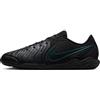 NIKE Tiempo Legend 10 Academy IC, Sneaker Uomo, Black/Black-Deep Jungle, 44.5 EU