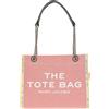 MARC JACOBS The Medium Tote, Borsa Donna, Nastro Rosa, 34x15x27