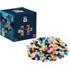 PLUS PLUS - 600 mattoni da costruzione multicolore, fosforescente - Gioco di costruzione per bambini dai 5 anni - Giocattolo educativo e giocoso per ragazze e ragazzi - PP3974