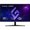 Viewsonic Monitor PC 27 Full HD IPS 75 Hz Luminosità 300 cd/m2 Risposta 1 ms HDMI DisplayPort colore Nero - VX27G1-HD