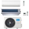 Midea Climatizzatore Condizionatore Midea Xtreme + Canalizzato Dual Split 9000 + 12000 BTU con U.E. M2OH-14HFN8-Q INVERTER Classe A++/A+