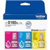 Brother MULTIPACK INCHIOSTRO ORIGINALE BROTHER BTD180CLVAL CIANO MAGENTA GIALLO DCP T 780 DW