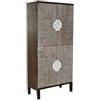 DKD Home Decor Armadio DKD Home Decor MB-179372 Marrone scuro Marrone Chiaro Abete Legno MDF 86 x 41 x 181 cm