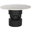 Home ESPRIT Tavolo da Pranzo Home ESPRIT Marmo Legno di mango 120 x 120 x 76 cm