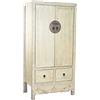 Home ESPRIT Armadio Home ESPRIT Bicolore Metallo Abete 88 x 52 x 180 cm
