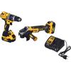 Dewalt Trapano a Percussione Dewalt DCK2080P2T-QW 18 V 70 Nm