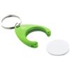 Portachiavi con gettone per carrello in plastica riciclata Neppy personalizzate o neutre