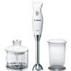 Bosch Frullatore Immersione Minipimer potenza 350 watt Piede in acciaio Bicchiere Minitritatutto MSM6B500