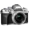 Olympus Fotocamera mirrorless OM-D E-M10 Mark IV + ED 14-42mm F3.5-5.6 EZ 4/3 MILC 20.3 MP Live MOS 5184 x 3888 Pixel Argento - V207132SE000