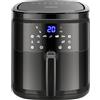 AIGOSTAR Friggitrice ad Aria Capacità 7 Litri Potenza 1900 Watt con Timer Display Touch Screen Wi-Fi colore Nero - S30201H92