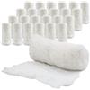 AFFORDTEX Kerlix - Rotolo di garza di cotone, 24 rotoli, sterile, 10,2 cm x 3,7 m, extra assorbenza, garza medica, 6 strati, senza lattice, ogni rotolo avvolto singolarmente, qualità ospedaliera