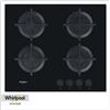 WHIRLPOOL Piano cottura gas ad incasso Whirlpool 4 fuochi bruciatori in ghisa / AKT616NB