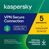 KASPERSKY VPN SECURE CONNECTION 2024 5 DISPOSITIVI 1 ANNO EU VERSION