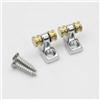 Alnicov 2 pz Guitar Roller String Tree Roller String Guide Fermo per la sostituzione di parti di chitarra elettrica stile Strat Tele
