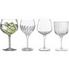 Bormioli Luigi Gin Selection Set Calici Gin Tonic in Vetro - Set 4 Pezzi