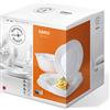 Bormioli Rocco Ebro Servizio Piatti In Vetro Opale - Set 19 Pz