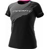 Dynafit Alpine 2 W S/S Tee Black Out - T Shirt Donna Running