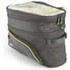 GIVI SRL Borsa da serbatoio Easy-T TANKLOCK per moto Enduro, 21 lt, estensibile fino a 27 lt. - EA143