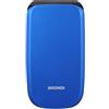 Brondi Raptor 7,11 cm (2.8'') 106 g Nero, Blu Telefono per anziani