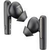 Hp Poly Poly Auricolari nerofumo Voyager Free 60 UC + Adattatore BT700 USB-A + Custodia di ricarica di base