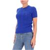 Polo Ralph Lauren Maglione a maniche corte blu in cotone