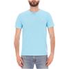 Polo Ralph Lauren T-Shirt Custom Slim fit azzurra con pony