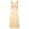 Polo Ralph Lauren Abito beige con corpetto in pizzo