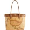 Alviero Martini Borsa Shopping Heritage Geo in cuoio