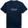 Polo Ralph Lauren Maglia intima blu in cotone con logo