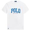 Polo Ralph Lauren T-shirt bianca con logo Custom Slim-Fit