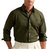 Polo Ralph Lauren Camicia in popeline stretch Slim-Fit verde