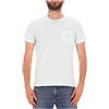 Polo Ralph Lauren T-Shirt Custom Slim Fit con taschino Sky