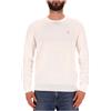 Polo Ralph Lauren Maglione bianco in cotone con logo