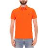 Polo Ralph Lauren Polo in piqué Slim-Fit arancione con pony