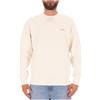Calvin Klein Maglione girocollo bianco in cotone