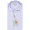 Bastoncino Camicia Simo M/L azzurra a righe