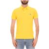 Polo Ralph Lauren Polo Slim Fit gialla con logo blu