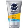 NIVEA MEN Gel detergente Active Energy (100 ml), gel detergente con caffeina naturale al 100%, pulizia viso rinfrescante e accurata