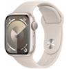 Apple Watch Series 9 GPS 41mm Cassa in alluminio galassia - Cinturino sport galassia - M/L