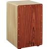 Soundsation Cajon Tiglio FInitura Mogano Esotone Borsa Trasporto 30 cm x 29 cm H 48 cm