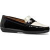 Geox D ANNYTAH Moc A, Mocassino Donna, Beige/Papyrus, 36.5 EU