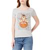 Disney Wodlionts039 T-Shirt, Grigio Melange, S Donna