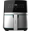 Cecotec Friggitrice ad Aria Calda Cecotec 5500 Pro Singolo 5,5 L Indipendente 1700 W Nero, Acciaio inox