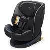 Foppapedretti Circle iSize Seggiolino Auto girevole per bambini da 0 a 12 anni circa Colore Carbon