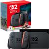 Nintendo Console Nintendo Switch 2 Black + Videogioco Mario Kart World (codice download)