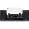 LENCO Giradischi amplificato con casse Lenco LS-101 colore nero