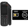 OSAT Inmarsat IsatPhone 2 - Telefono satellitare globale con connessione vocale affidabile | Lunga durata della batteria | Tracciamento GPS | Design resistente alle intemperie