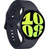 Samsung Galaxy Watch6 - 44 mm - intelligente Uhr mit Sportband - Graphit - Bandgr??e: M/L - Anzeige 3.73 cm (1.5)