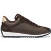 Michael Kors per uomo. 43T5RHFS3L Sneakers Rhodes Trainer in pelle marrone [3249471], Basso, Stringhe, Casual
